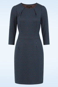 King Louie - Mona Spring jurk in avondblauw 