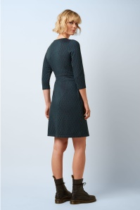 King Louie - Mona Spring jurk in avondblauw  2