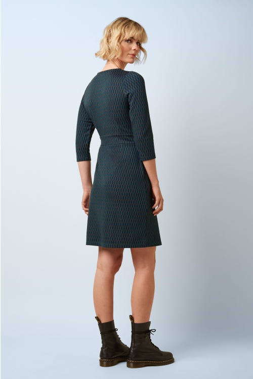 King Louie - Mona Spring Kleid in Abendblau 2