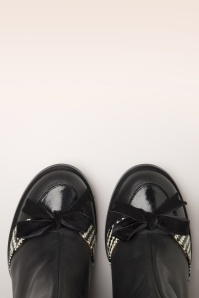 Nemonic - Nantes Bora laarsjes in zwart 3