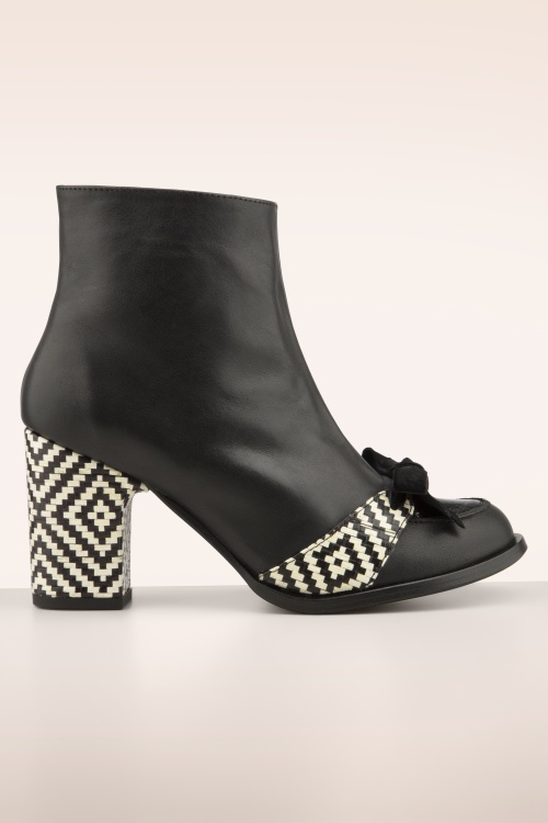 Nemonic - Nantes Bora Stiefeletten in Schwarz