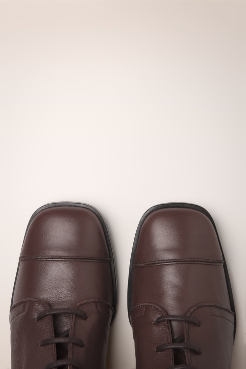 Nemonic - Liberty Frac veterlaarzen in bruin 3