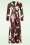 K-Design - Stella Crossover maxi jurk in mosgroen