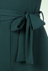 Vintage Chic for Topvintage - Topvintage exclusive ~ Irina jumpsuit in pine groen 3