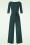 Vintage Chic for Topvintage - Irina jumpsuit in pine groen