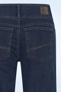 Cloud9 - Lotus Wide Denim broek in mid blauw 2