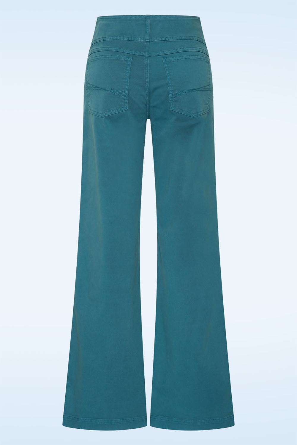 Cloud9 - Lotus Wide broek in petrolblauw 2