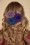 Urban Hippies - Haarblumen-Set in Distel, Dark Denim und Petunia