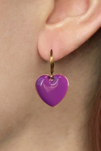 Lovely - Kristallen bladeren oorbellen in goud