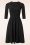 Vintage Chic for Topvintage - Leah Swingkleid in Schwarz