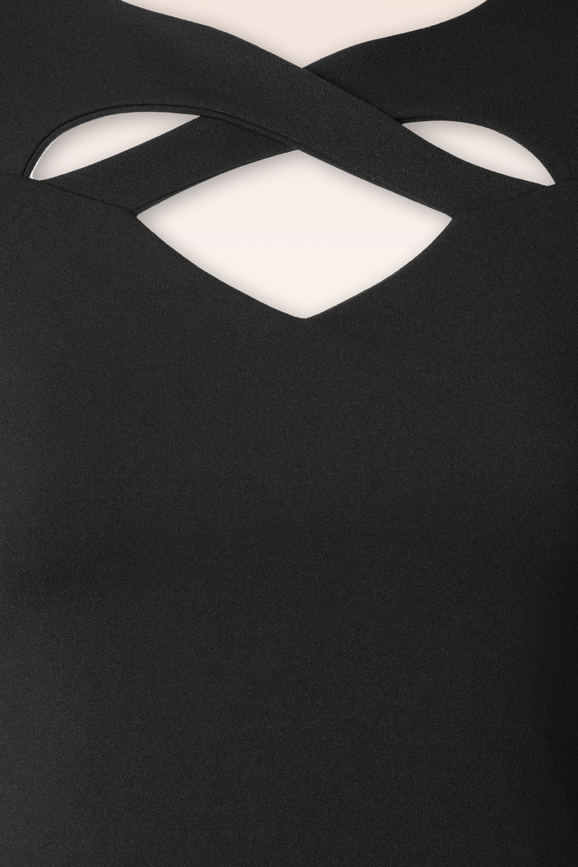 Vintage Chic for Topvintage - Topvintage exclusive ~ Leah swing jurk in zwart 2