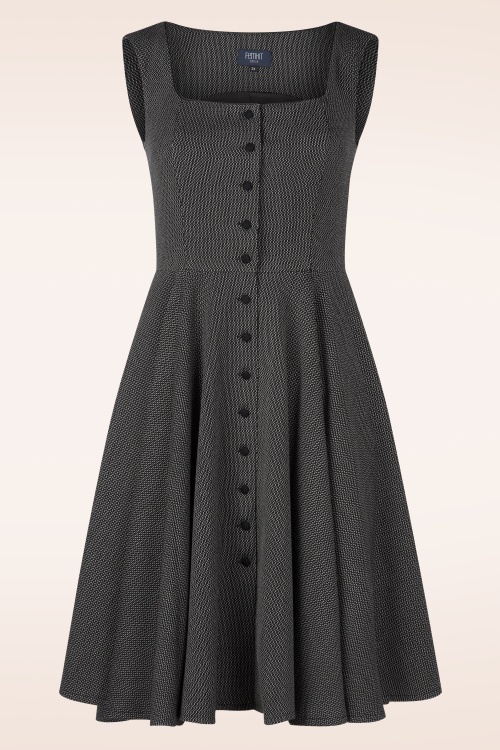 Femkit - Manon Kleid in Anthrazitgrau