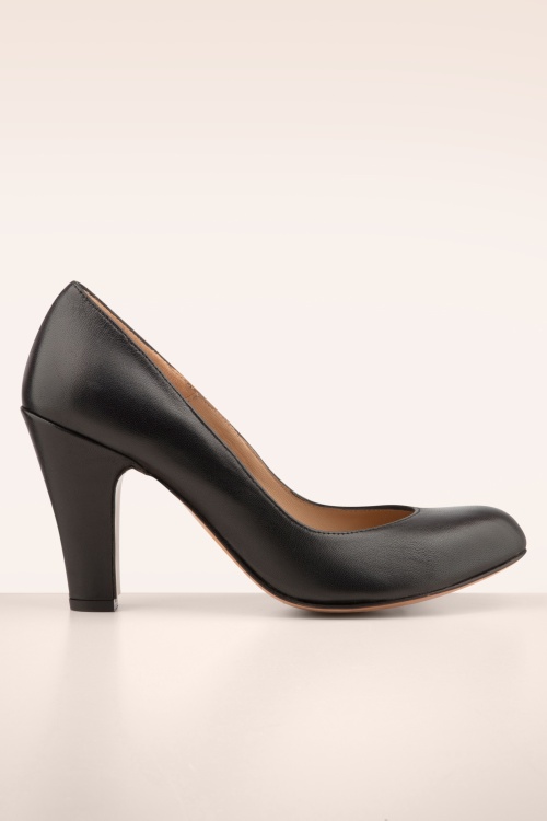 Topvintage Boutique Collection - Topvintage exclusive ~ Jeane Classy pumps in zwart 2