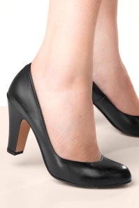 Topvintage Boutique Collection - Topvintage exclusive ~ Jeane Classy pumps in zwart
