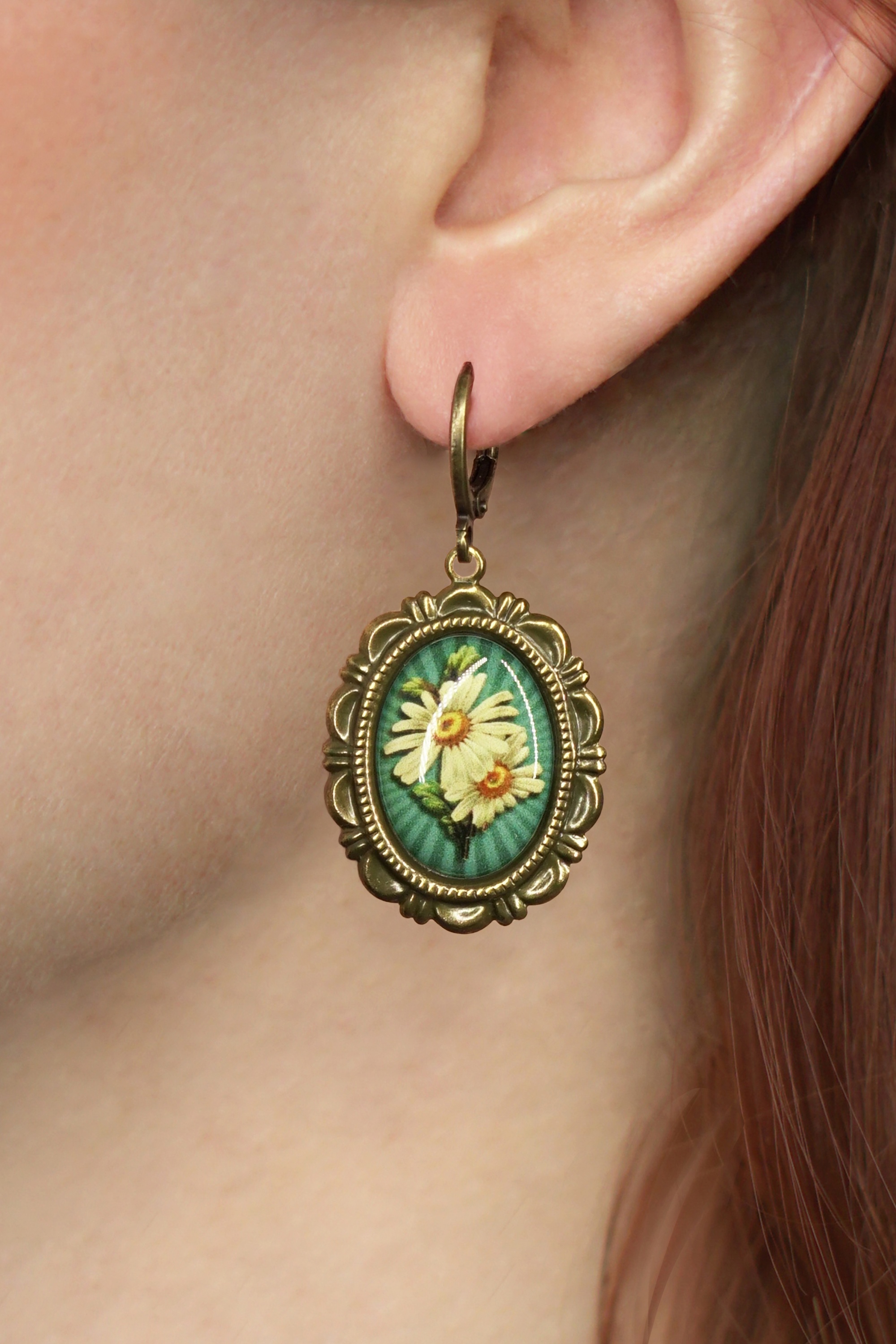 Urban Hippies - Daisy oorbellen in goud