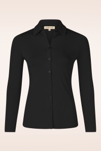 Surkana - Stella blouse van bamboe in zwart
