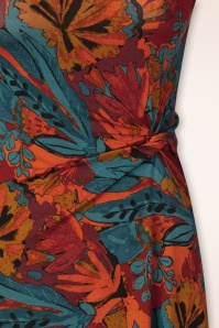 Surkana - Jade geknoopte jurk in multi 2