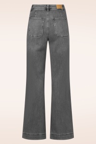 Surkana - Maureen Flare Cut jeans in grijs 3