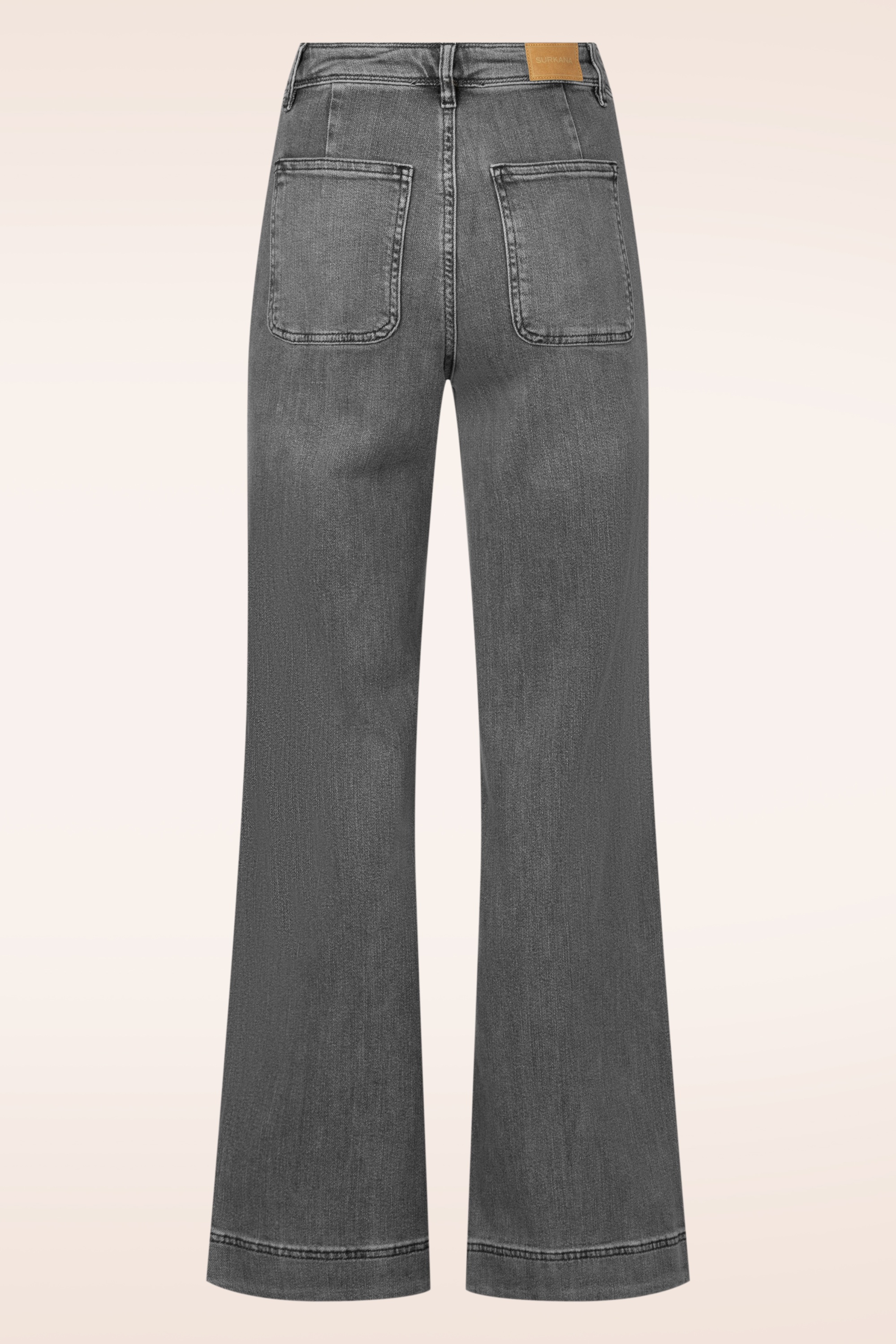 Surkana - Maureen Flare Cut jeans in grijs 3