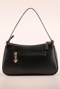 Banned Retro - Rose Garden handtas in zwart 5