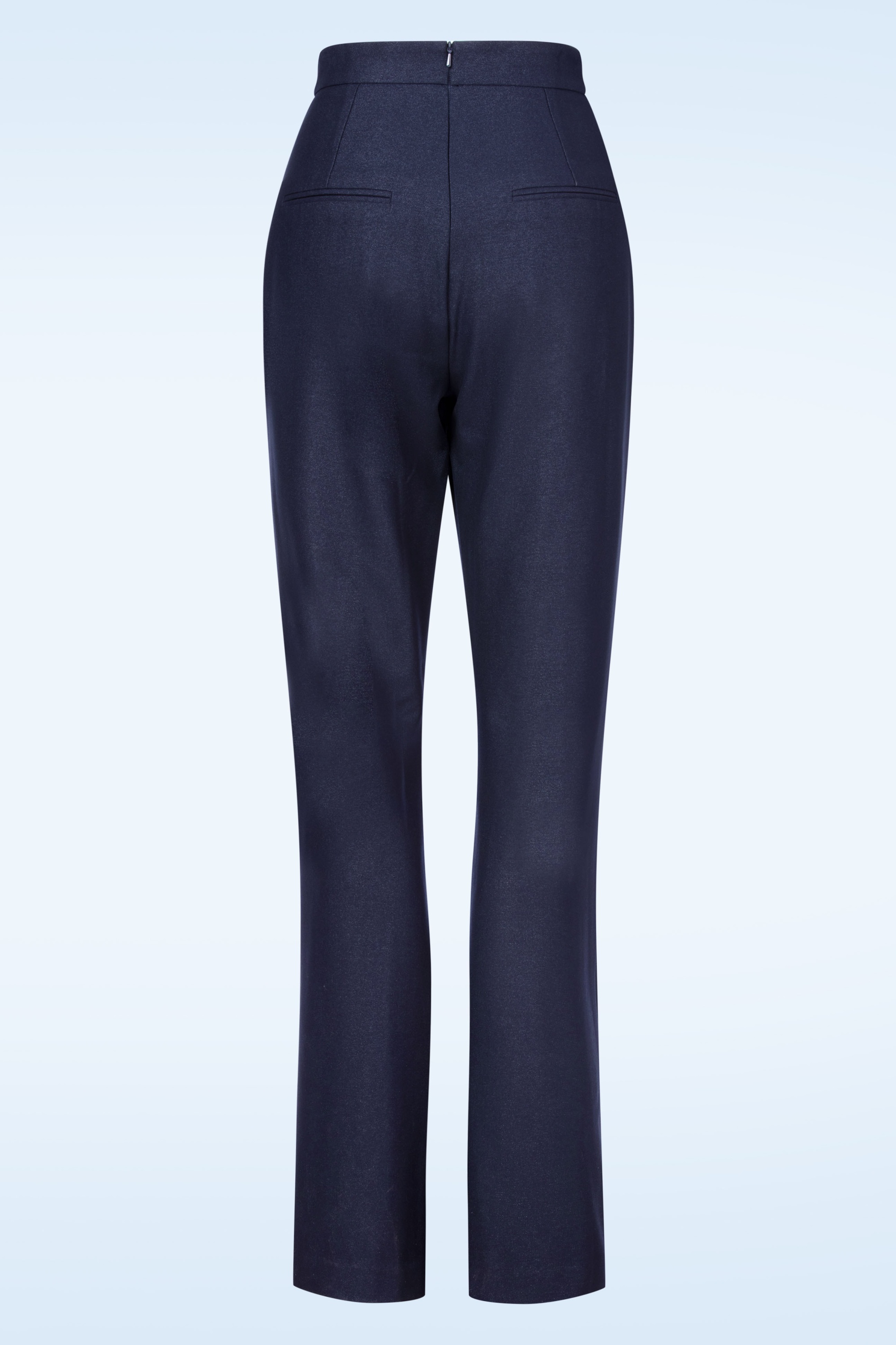 Vintage Diva  - Florence Glitter pantalon in navyblauw 8