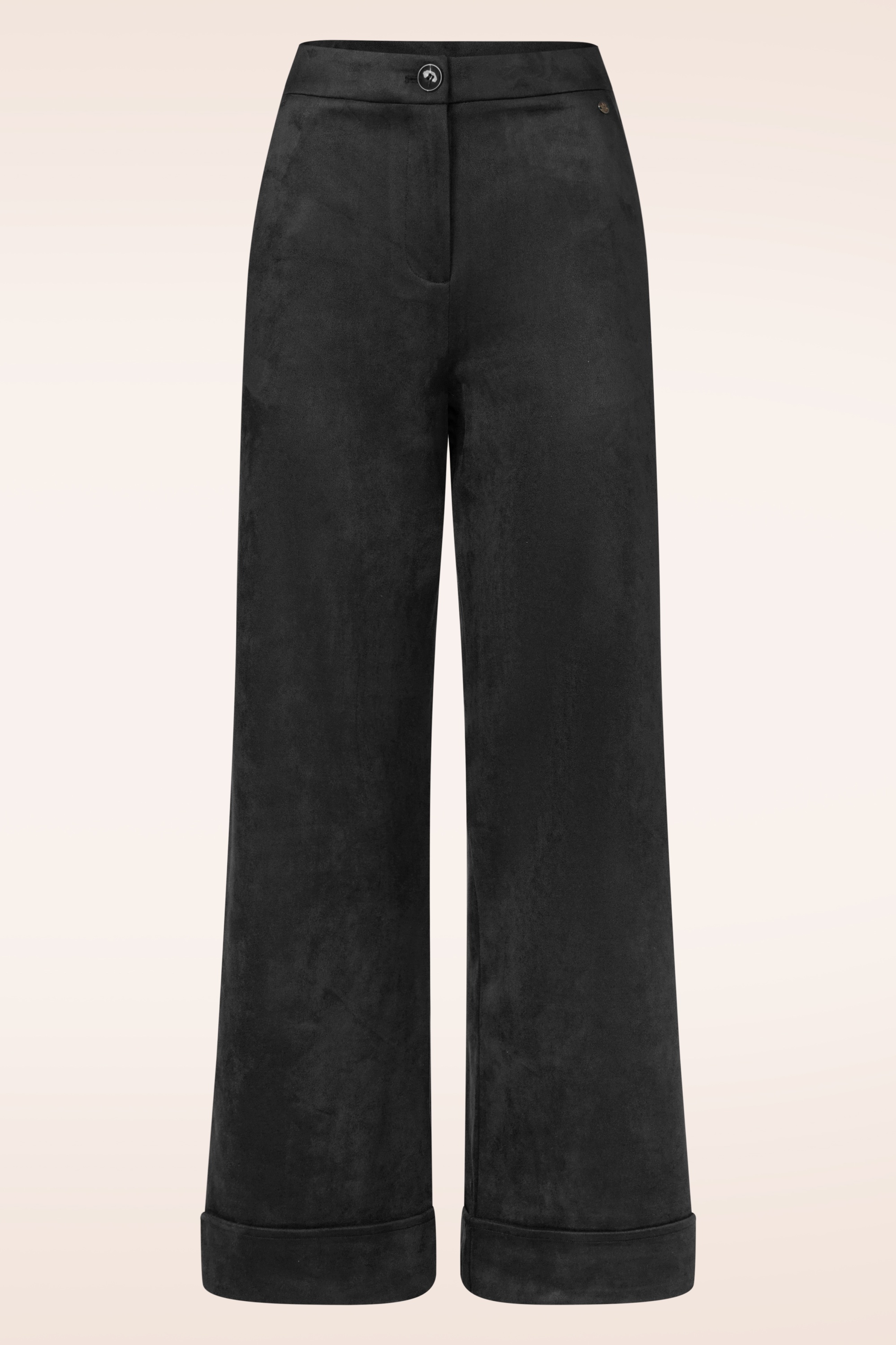 Surkana - Tammy Wide Leg pantalon in zwart