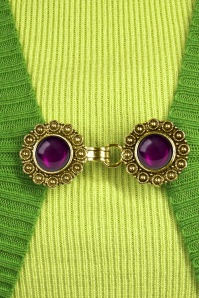 Urban Hippies - Vestclips in dieppaars