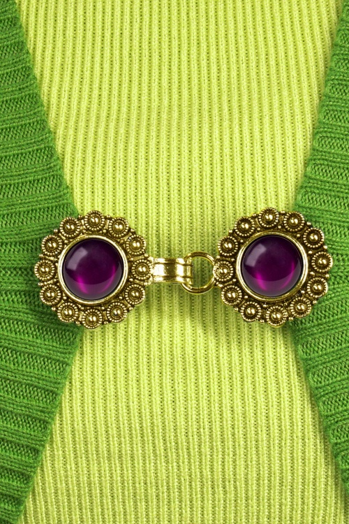 Urban Hippies - Vestclips in dieppaars