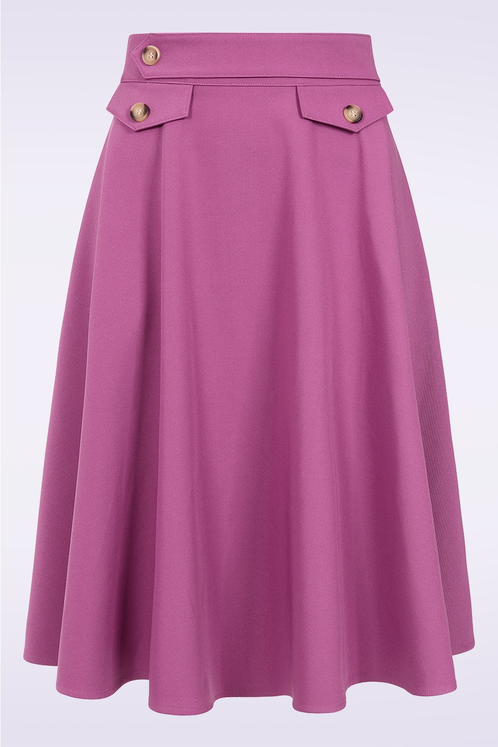 Banned Retro - Lucia swing rok in orchidee roze  2