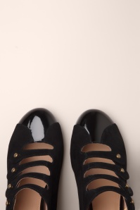 Lola Ramona ♥ Topvintage - Ava Monochrome pumps in zwart 3