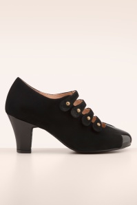 Lola Ramona ♥ Topvintage - Ava Monochrome pumps in zwart 2