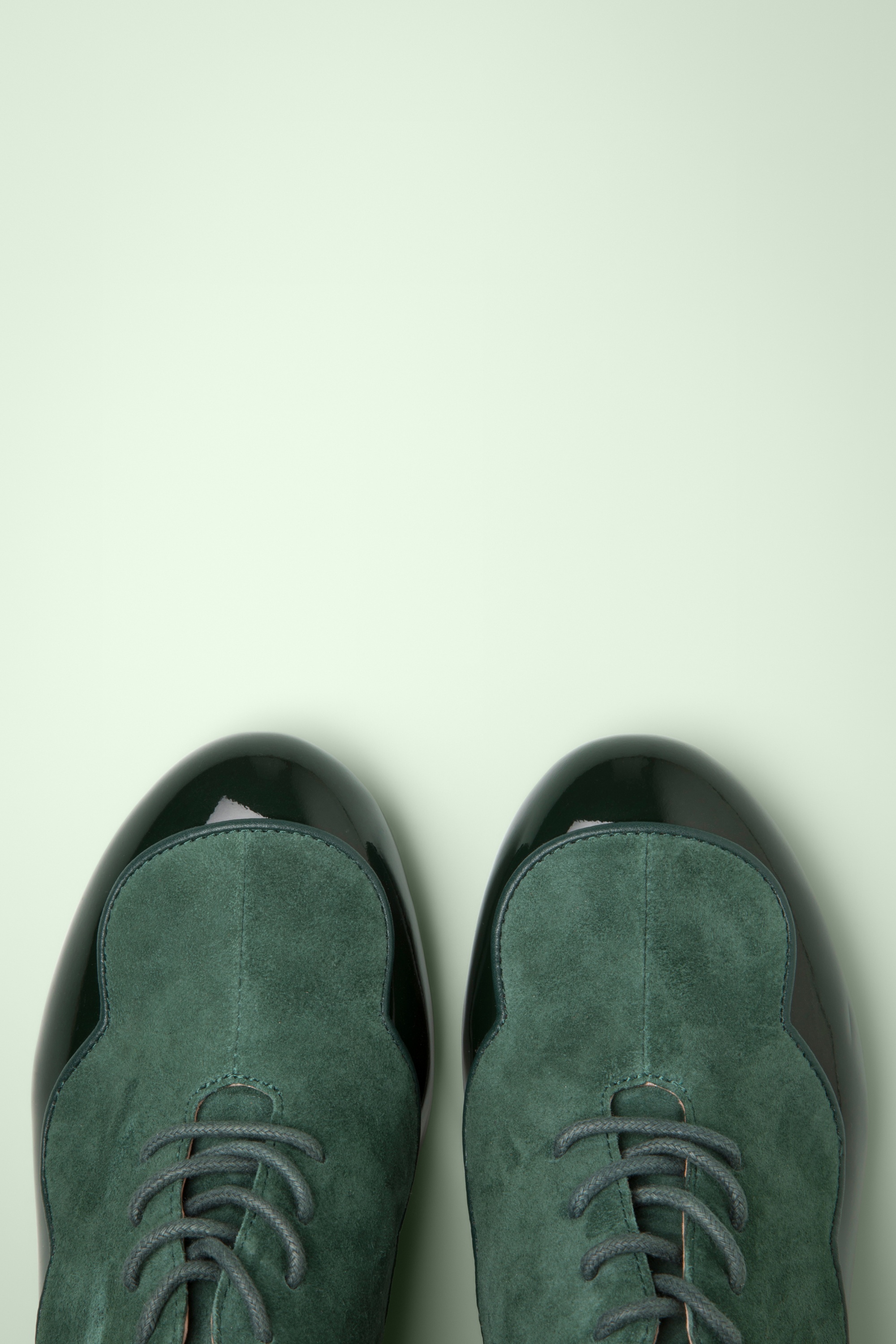 Lola Ramona ♥ Topvintage - Ava Modern Muse shoe booties in flessengroen 3