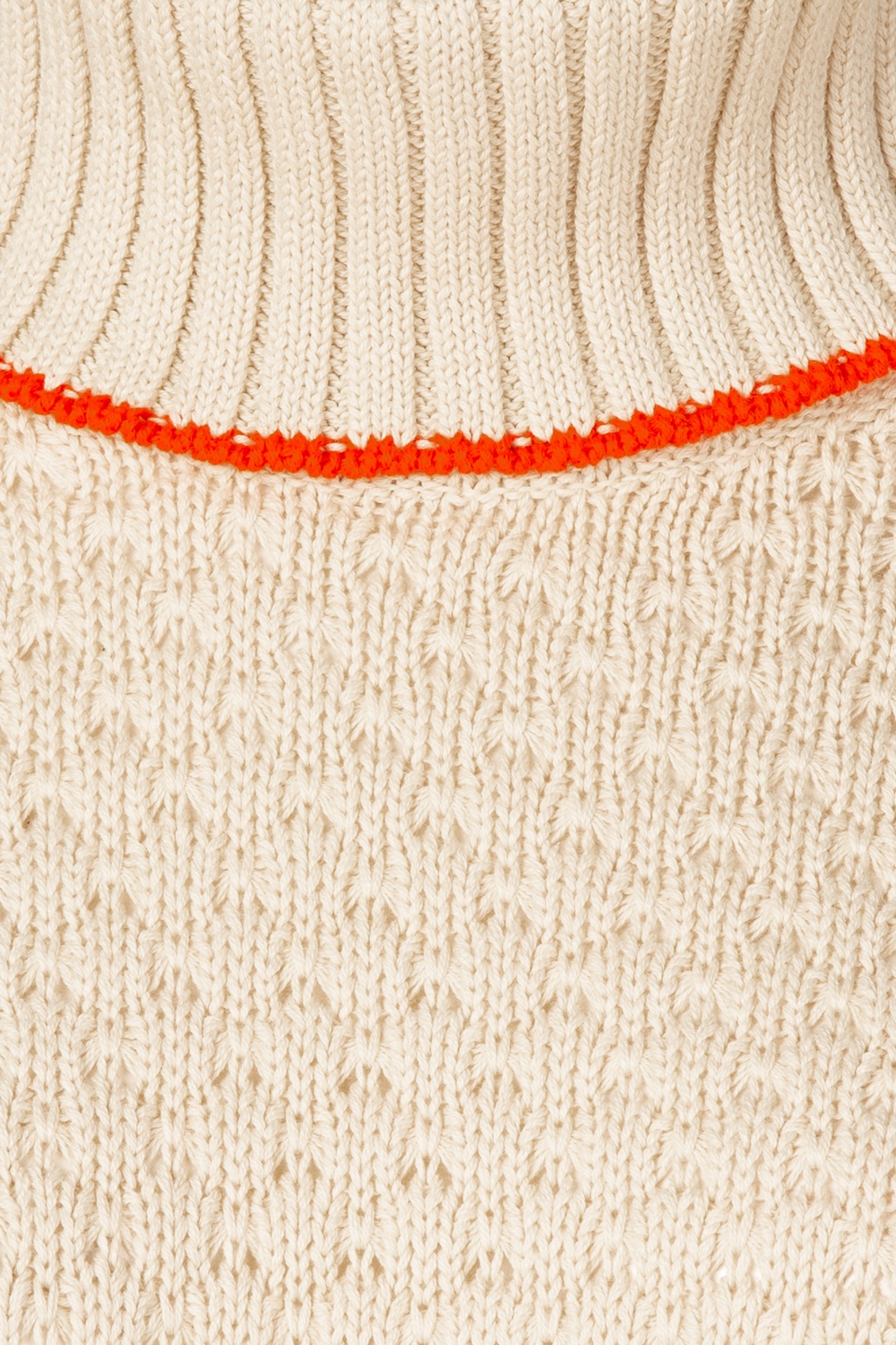 Mademoiselle YéYé - Scribble Line jumper in crème 2