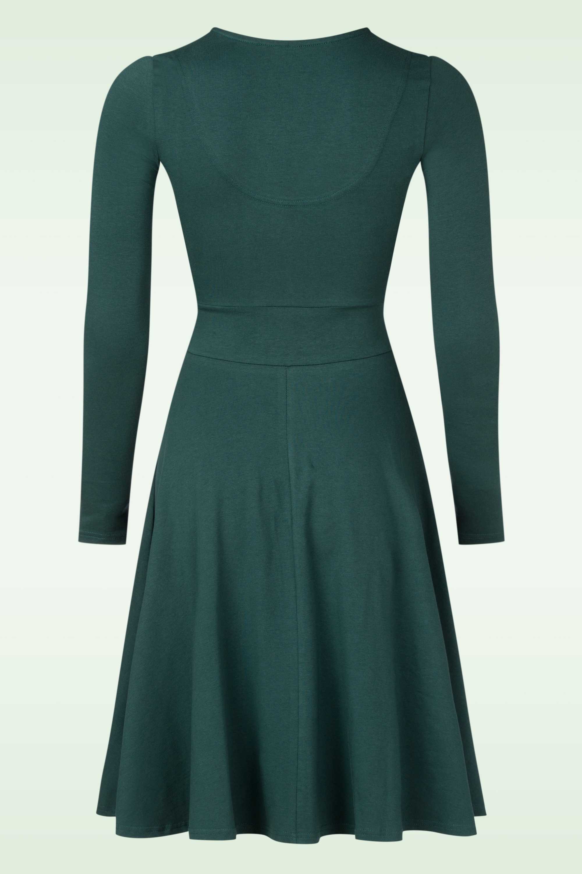 Blutsgeschwister - Hot Knot jurk in sea pearl groen 3