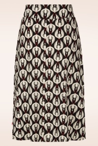 Blutsgeschwister - Tender Slender rok in crane covey zwart 3