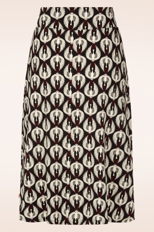 Blutsgeschwister - Tender Slender rok in crane covey zwart 3