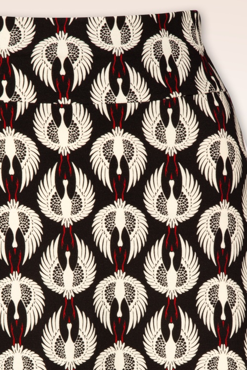 Blutsgeschwister - Tender Slender rok in crane covey zwart 2