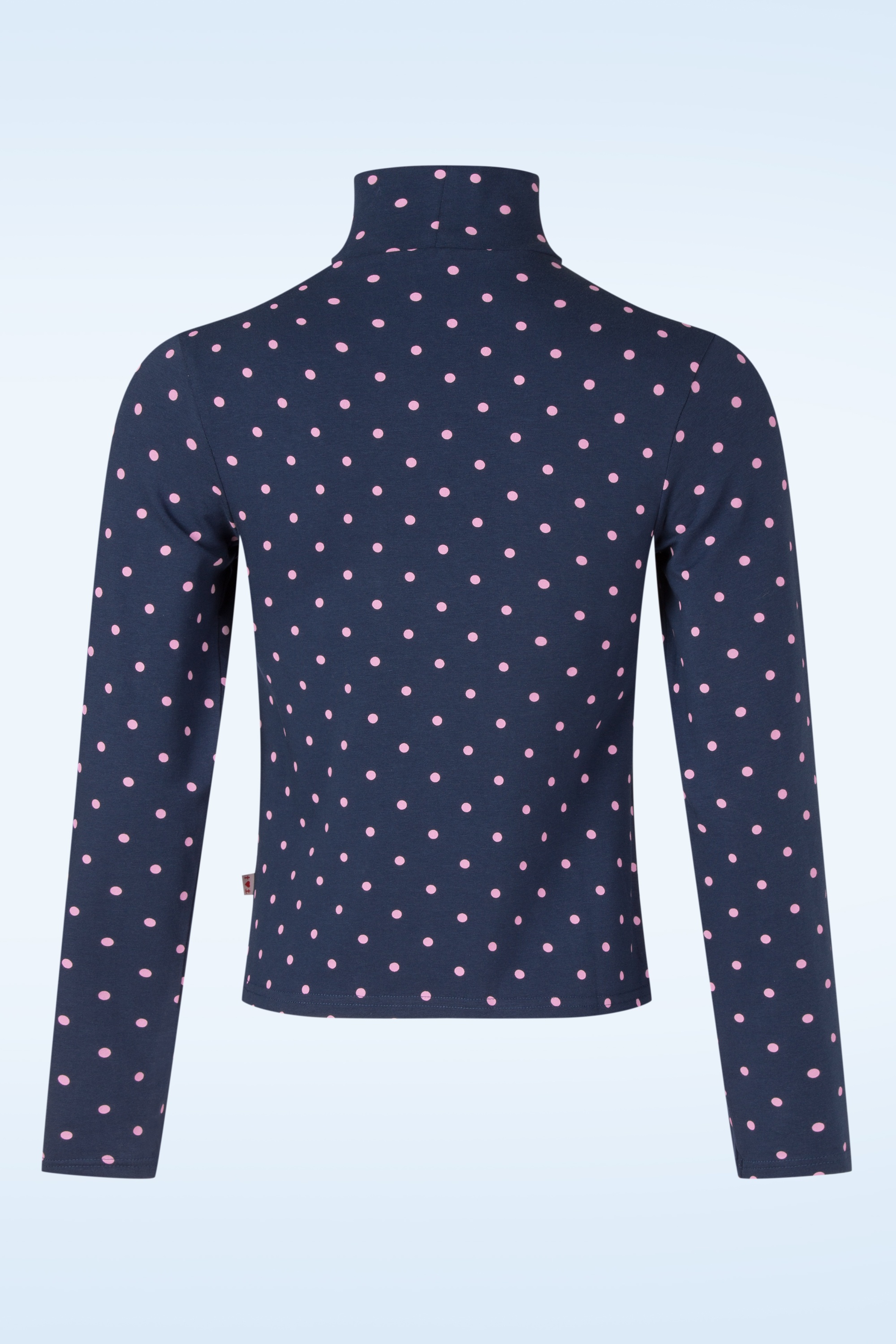 Blutsgeschwister - The Ease of Release top in dreamy cute dot blauw 3