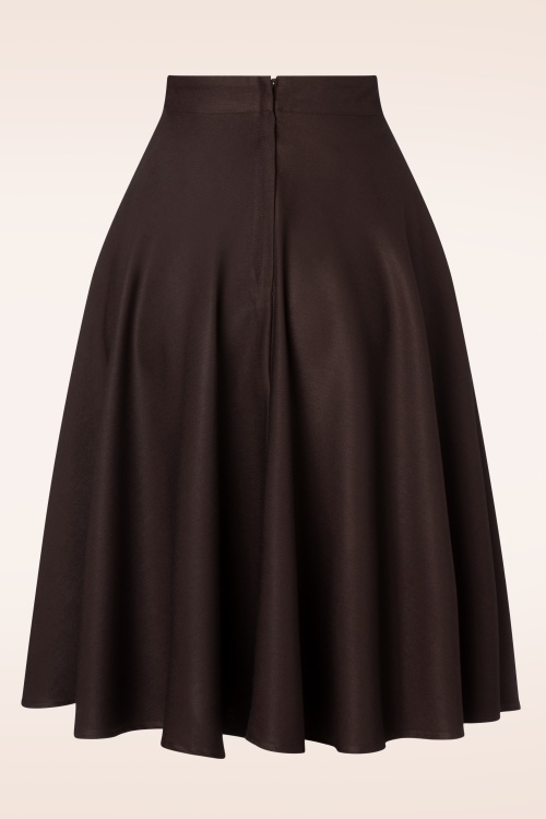 Banned Retro - Di Di Swingrok in bruin 3