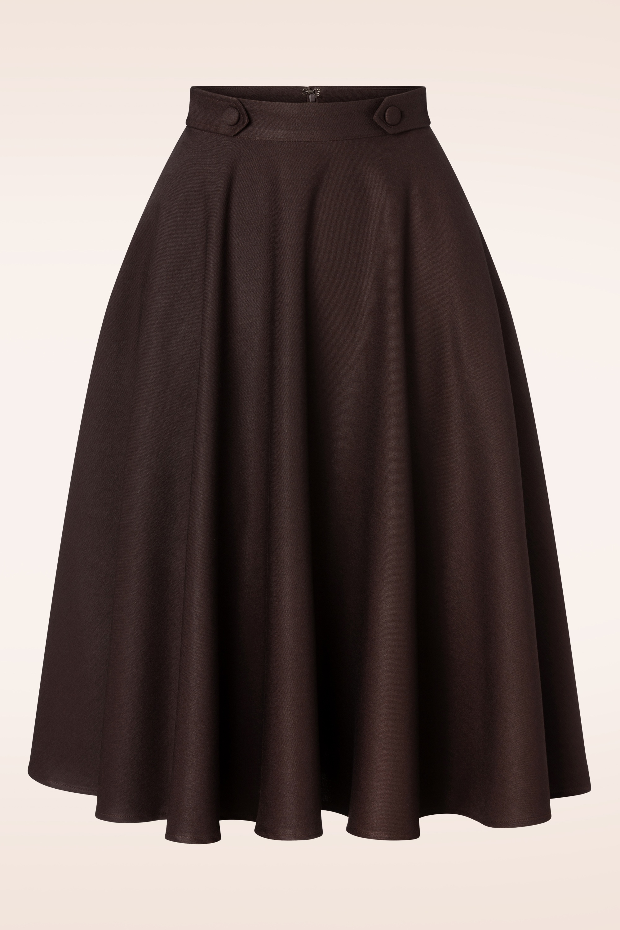 Banned Retro - Di Di Swingrok in bruin