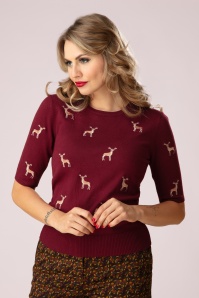 Banned Retro - Lola Lifeforms petticoat in rood