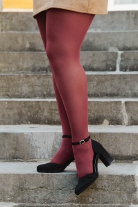 Zilch - Colour panty in mahonie