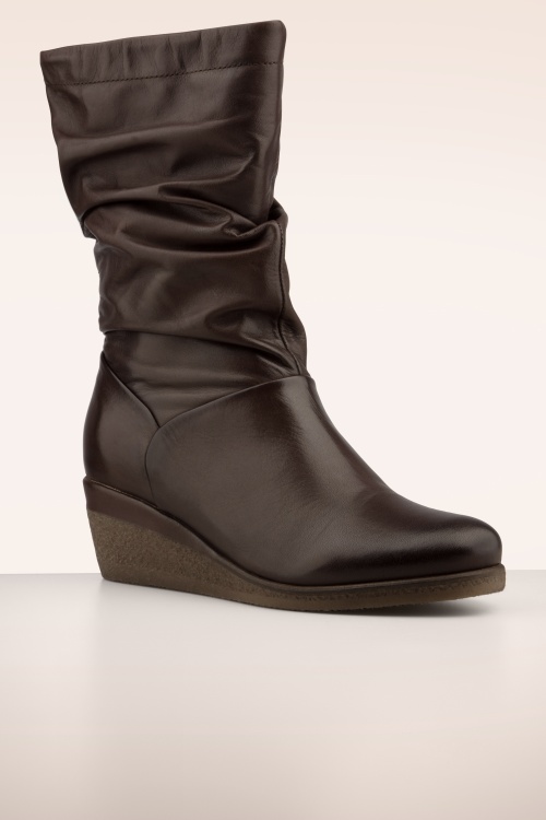 Miz Mooz - Martina laarzen in bruin 3