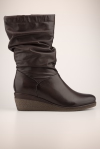 Miz Mooz - Martina laarzen in bruin