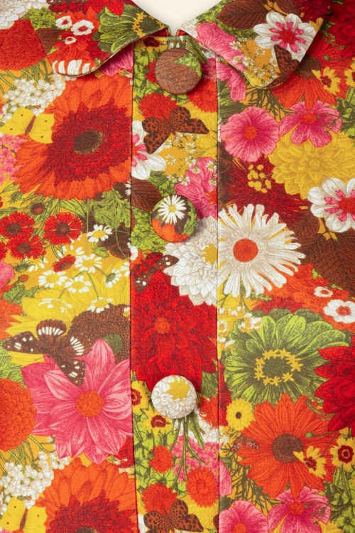 Vintage Chic for Topvintage - Topvintage exclusive ~ Dharma Floral jurk in multi 2