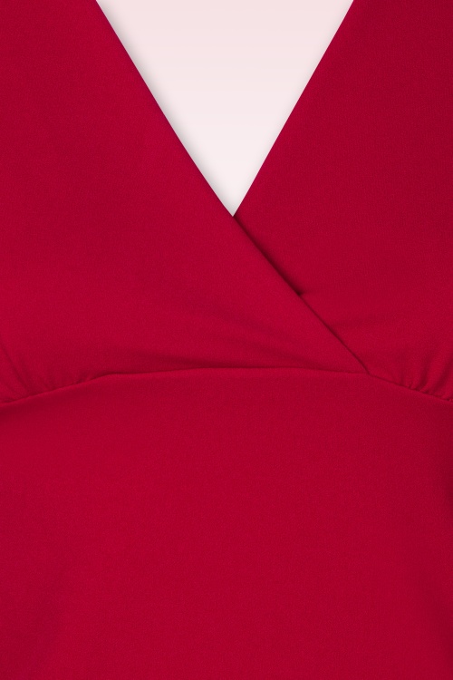 Vintage Chic for Topvintage - Topvintage exclusive ~ Demi top in rood 2