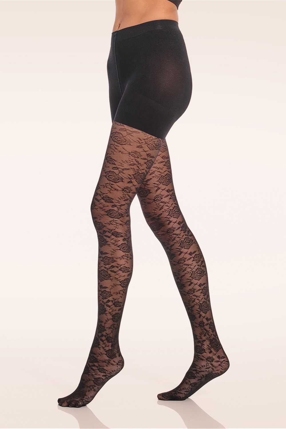 MAGIC Bodyfashion - Lace Luxury Legs in zwart