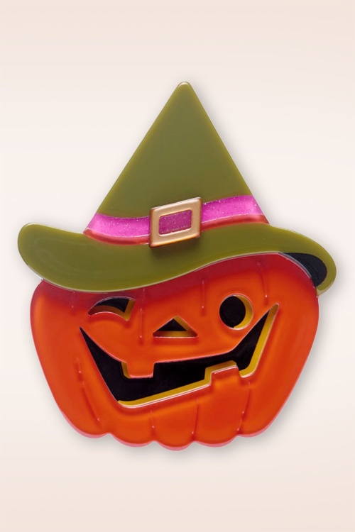 Erstwilder - Witch O'Lantern broche