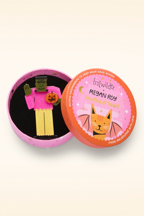 Erstwilder - Frankenstein's Friendly Monster broche 2