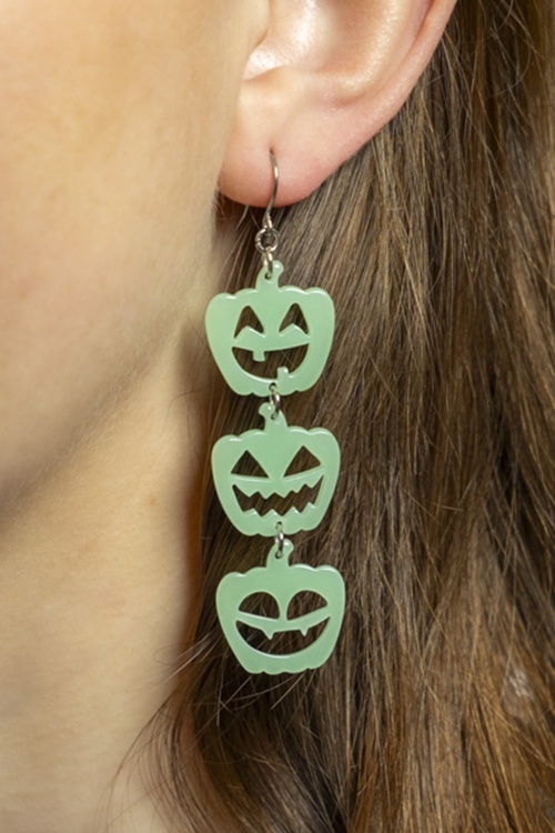 Erstwilder - Halloween Pumpkins Drop oorbellen